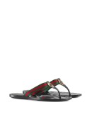 GG logo monogram flip flop