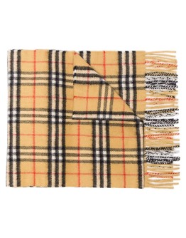 cashmere classic vintage check scarf