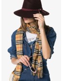 cashmere classic vintage check scarf