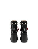 Leather ankle boot