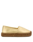 logo stamp espadrilles