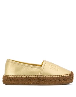 logo stamp espadrilles
