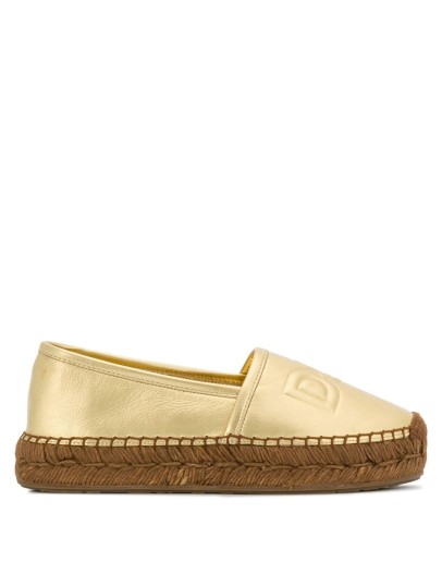 logo stamp espadrilles