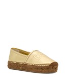 logo stamp espadrilles