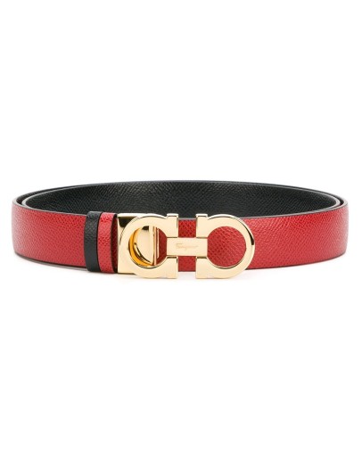 double Gancio buckle belt