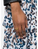 Medusa motif ring