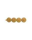 Medusa coin hair clip