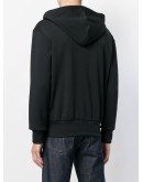 heart logo zipped hoodie