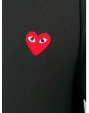 heart logo zipped hoodie