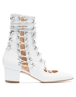 White Drury Lane 50 Leather Boots
