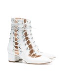 White Drury Lane 50 Leather Boots