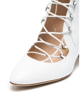 White Drury Lane 50 Leather Boots