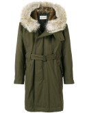 fur hood parka