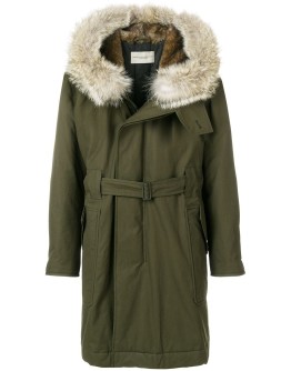 fur hood parka