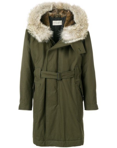 fur hood parka