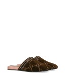 GG velvet slippers