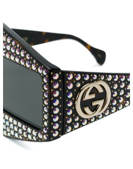 crystal visor sunglasses