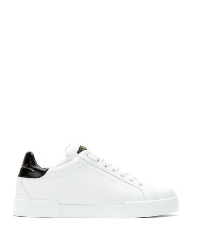 lace-up branded sneakers