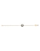 logo charm bracelet
