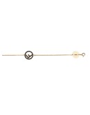 logo charm bracelet