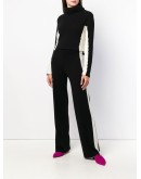 cashmere color-block jumper