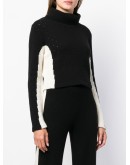 cashmere color-block jumper