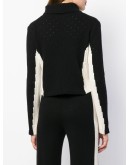 cashmere color-block jumper
