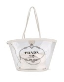 transparent logo tote