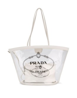 transparent logo tote