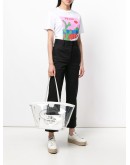 transparent logo tote
