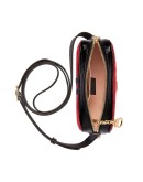 red Ophidia suede mini bag