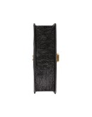 black Sylvie GG velvet small shoulder bag