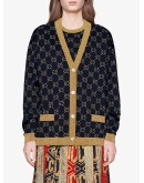 GG Supreme metallic cardigan