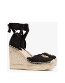 Crochet platform espadrilles