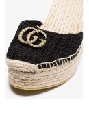 Crochet platform espadrilles