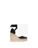 Crochet platform espadrilles