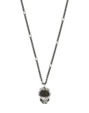 Lion head necklace with crystal