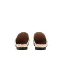 Princetown embroidered leather slipper