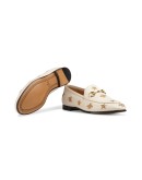 Gucci Jordaan embroidered leather loafer
