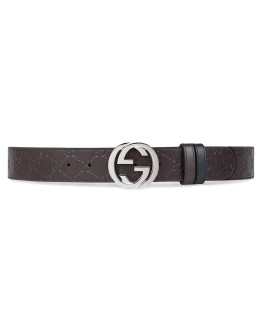 Reversible Gucci Signature belt