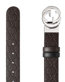 Reversible Gucci Signature belt