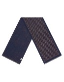 Metallic GG wool scarf