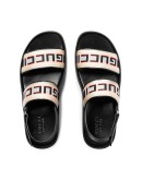 Gucci stripe strap sandal