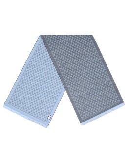 Wool GG jacquard scarf