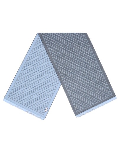 Wool GG jacquard scarf
