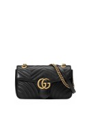 GG Marmont small matelassé leather shoulder bag