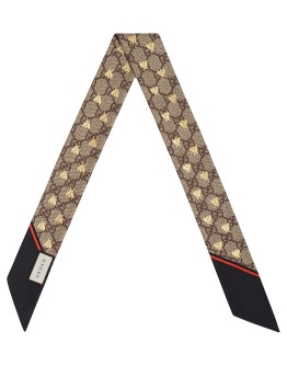 GG bees silk neck bow