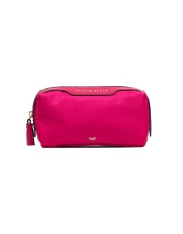 hot pink Girlie Stuff Nylon Pouch