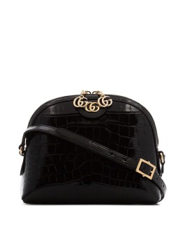 Ophidia crocodile-embossed shoulder bag