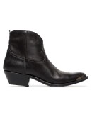 young leather cowboy ankle boots